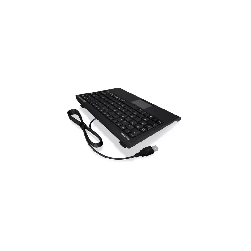 KeySonic ACK-540U+ (DE) Πληκτρολόγιο Γραφείου USB QWERTZ Γερμανικό Μαύρο
