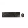 CHERRY DW 9100 SLIM Πληκτρολόγιο Ποντίκι σετ Universal RF Wireless + Bluetooth QWERTZ Ελβετικό Μαύρο