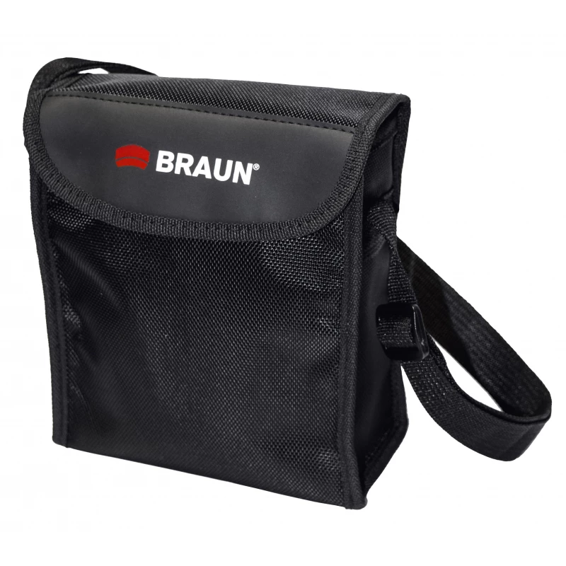 Braun Compagno 8 x 34 WP Κυάλια BAK-4 Dachkant Μαύρο