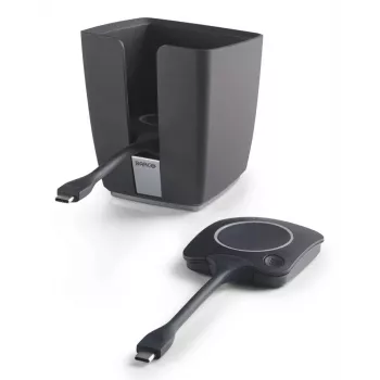 Barco Tray 2 x USB-C Πλήκτρα Μαύρο Ενσύρματη συνδεσιμότητα γραφείου