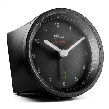 Braun BC07 ρολόι ξυπνητήρι quartz μαύρο