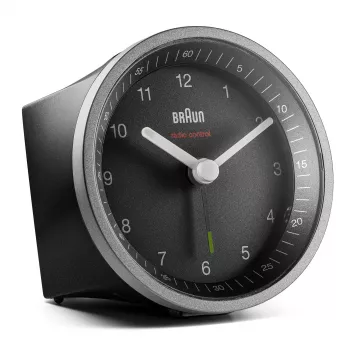 Braun BC07 ρολόι ξυπνητήρι quartz μαύρο
