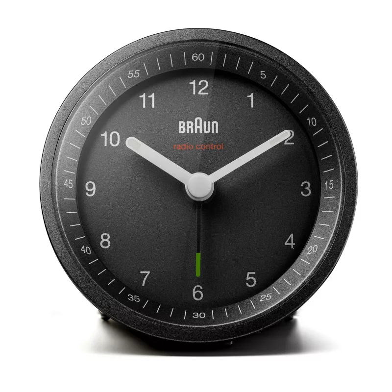 Braun BC07 ρολόι ξυπνητήρι quartz μαύρο