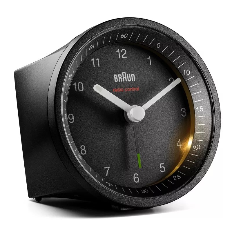 Braun BC07 ρολόι ξυπνητήρι quartz μαύρο