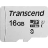 TRANSCEND κάρτα Micro SDHC 300S 16 GB UHS-I U1 με αντάπτορα