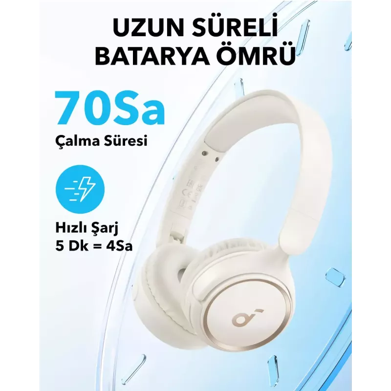 Headset Anker H30I λευκό