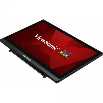 Viewsonic TD1630-3 οθόνη υπολογιστή 39,6 cm (15,6 ίντσες) 1366 x 768 pixel HD LCD οθόνη αφής πολλαπλών χρηστών μαύρη