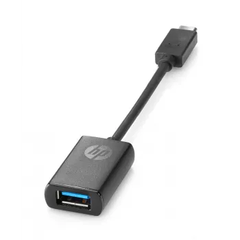 HP αντάπτορας USB-C σε USB 3.0, 0,1409 m, USB-C, USB 3.0, USB 3.2 Gen 1 (3.1 Gen 1), μαύρο