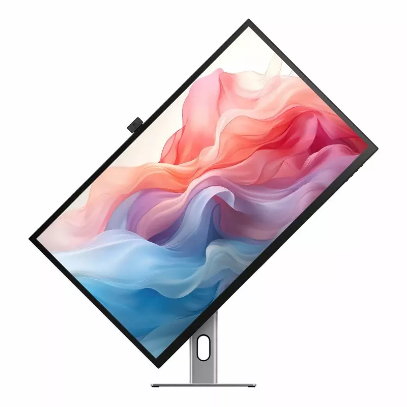 Οθόνη αφής ALOGIC Clarity Max Touch 32C4KPDWT, 32 ιντσών, 3840x2160 4K UHD, 65 W Power Delivery, webcam 8 MP, USB hub, μαύρο/ασημί