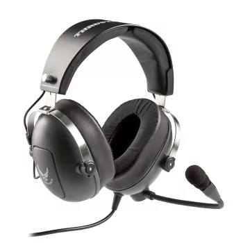 Thrustmaster T.Flight U.S. Air Force Ακουστικά Ενσύρματα Headband Αεροπορία/Έλεγχος εναέριας κυκλοφορίας Μαύρο, Γκρι