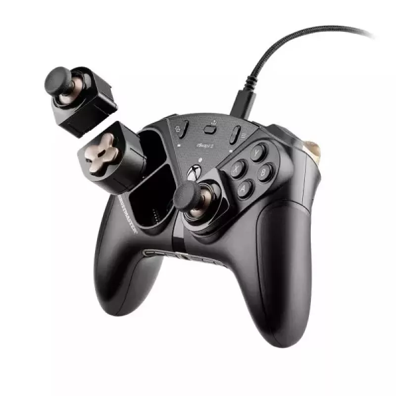 Thrustmaster D-IPPON D-Pad-Μονάδα, PC, Xbox One, Xbox Series S, Xbox Series X, D-Pad, Μαύρο, Χρυσό, 1 τεμ., 133 mm, 50 mm