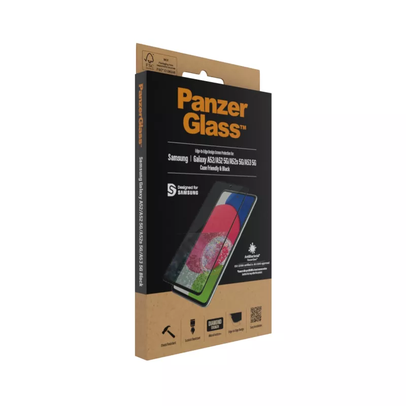 PanzerGlass ® Μεμβράνη προστασίας οθόνης για Samsung Galaxy A52 | A52 5G | A52s 5G | A53 5G