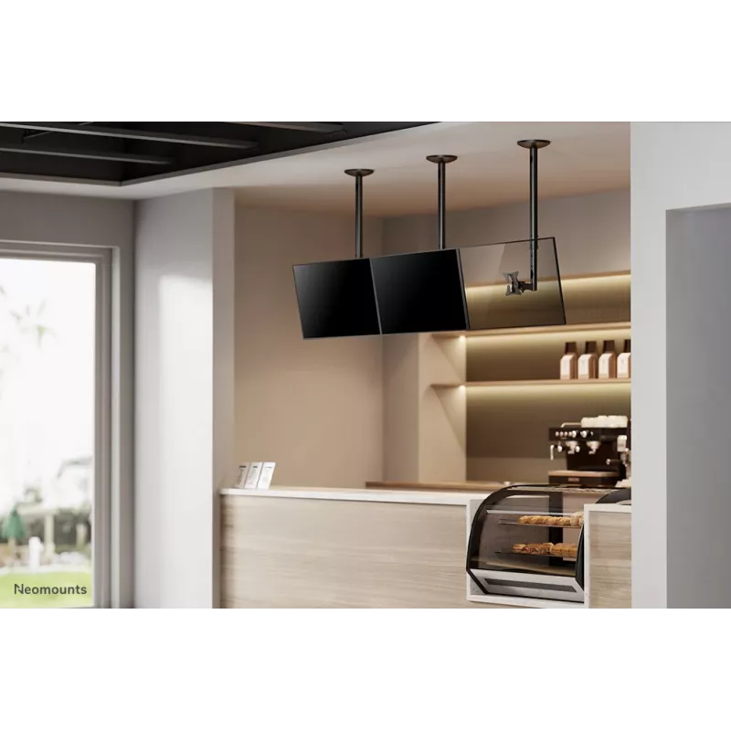 Neomounts FPMA-C050BLACK Βάση οθόνης/τηλεόρασης οροφής 10-30 inch - h 60-85 cm