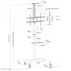 Neomounts PLASMA-M1900E Βάση τηλεόρασης 37-70 inch - περιστρεφόμενη