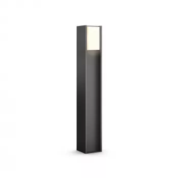 Philips Hue White Turaco 16474/93/P0 φωτιστικό δαπέδου εξωτερικού χώρου, LED, 800 lm, ανθρακί