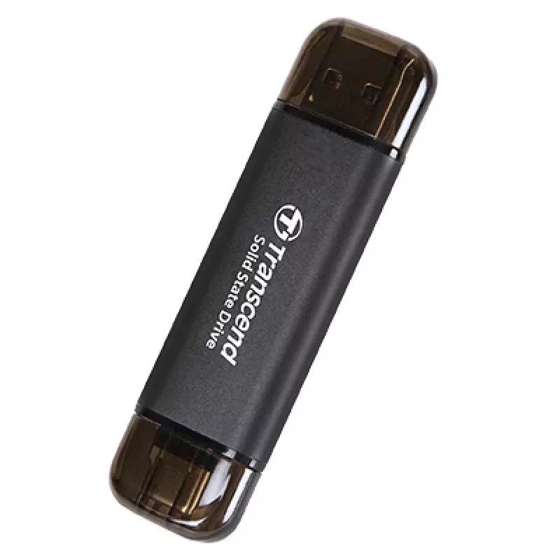 TRANSCEND Esd310c – 512 GB φορητός SSD – USB Type-A / USB Type-C