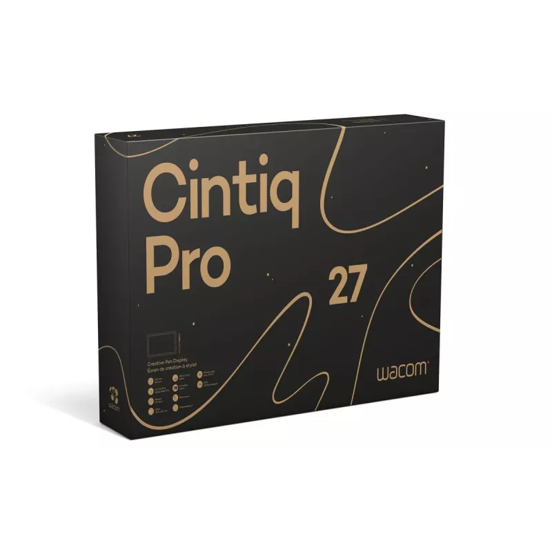 Wacom Cintiq Pro 27 DTH271K0B οθόνη σχεδίασης με γραφίδα, 59,6 x 33,5 cm, Multi-Touch, HDMI, χωρίς βάση
