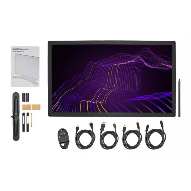 Wacom Cintiq Pro 27 DTH271K0B οθόνη σχεδίασης με γραφίδα, 59,6 x 33,5 cm, Multi-Touch, HDMI, χωρίς βάση
