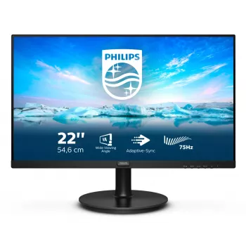 Philips V Line 222V8LA/00 Οθόνη Υπολογιστή 54,6 cm (21,5 ίντσες) 1920 x 1080 Pixel Full HD LCD Μαύρο