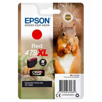 Epson Squirrel Ατομική συσκευασία Κόκκινο 478XL Claria Photo HD Μελάνι