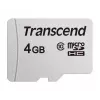 TRANSCEND Κάρτα Micro SDHC 300S 4 GB UHS-I U1 χωρίς αντάπτορα