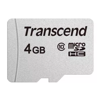 TRANSCEND Κάρτα Micro SDHC 300S 4 GB UHS-I U1 χωρίς αντάπτορα