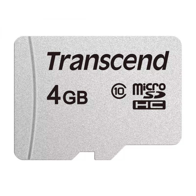 TRANSCEND Κάρτα Micro SDHC 300S 4 GB UHS-I U1 χωρίς αντάπτορα