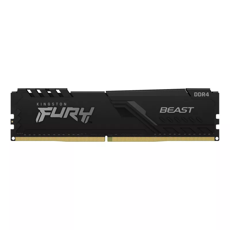 Kingston Technology FURY Beast 8GB 3200MT/s DDR4 CL16 DIMM Μαύρο