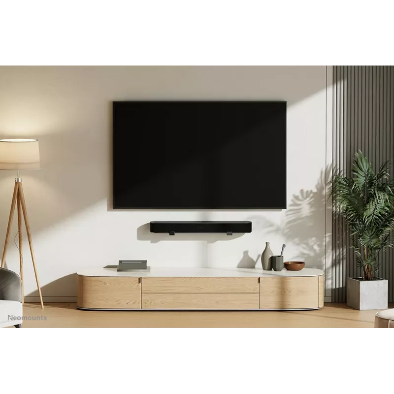 Neomounts AWL29-550BL1 Βάση Videobar/Soundbar Τοίχου – max. 15 kg – universal
