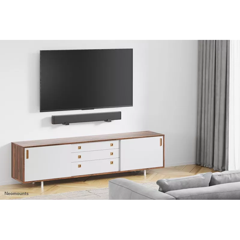 Neomounts AWL29-550BL1 Βάση Videobar/Soundbar Τοίχου – max. 15 kg – universal
