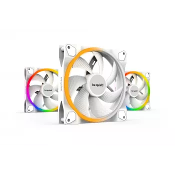 be quiet! Light Wings White | 140mm PWM Συσκευασία τριών ανεμιστήρων κουτιού 14 cm 3 τεμ.