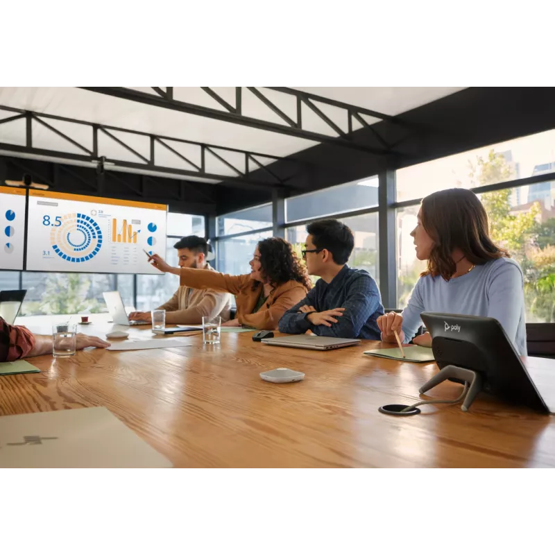 Επιτραπέζιο Μικρόφωνο HP Poly Studio A2 ενσύρματο, λευκό