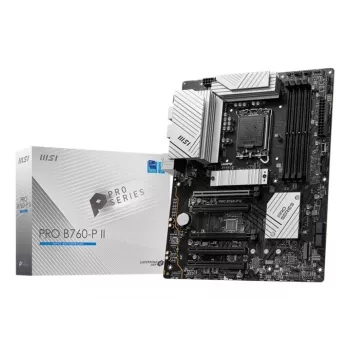 Μητρική MSI PRO B760‑P II ATX – Intel B760, LGA 1700, DDR5, 4x DIMM, 256 GB, 2.5Gb LAN, HDMI 2.1, 2x M.2