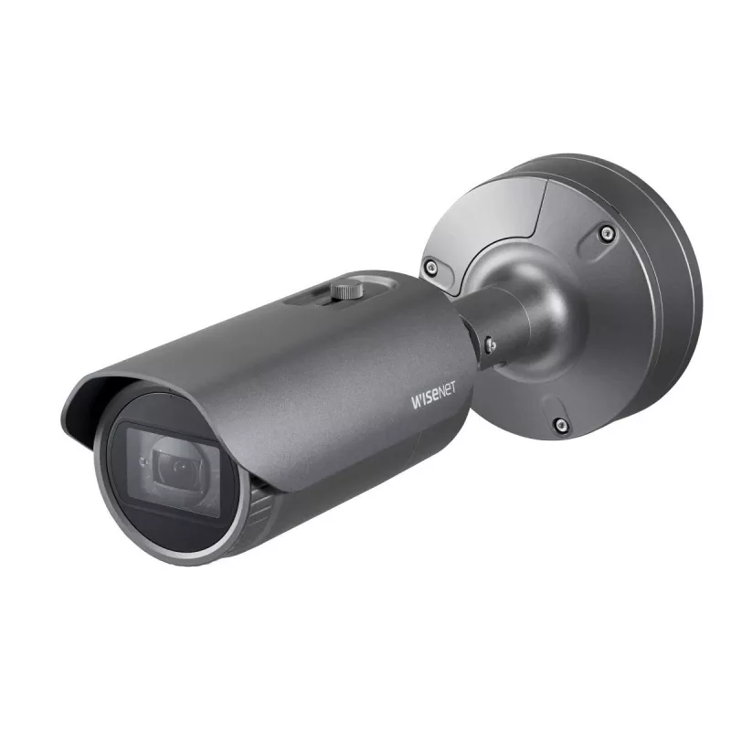 Hanwha Vision WiseNet X XNO-6080R κάμερα IP τύπου bullet εξωτερικού χώρου, 2 MP, 2,8-12 mm, ημέρα/νύχτα, ανθεκτική στον βανδαλισμό, γκρι
