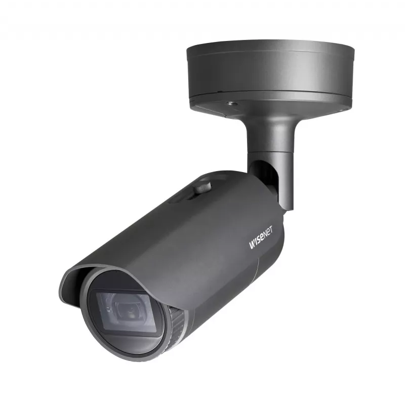 Hanwha Vision WiseNet X XNO-6080R κάμερα IP τύπου bullet εξωτερικού χώρου, 2 MP, 2,8-12 mm, ημέρα/νύχτα, ανθεκτική στον βανδαλισμό, γκρι