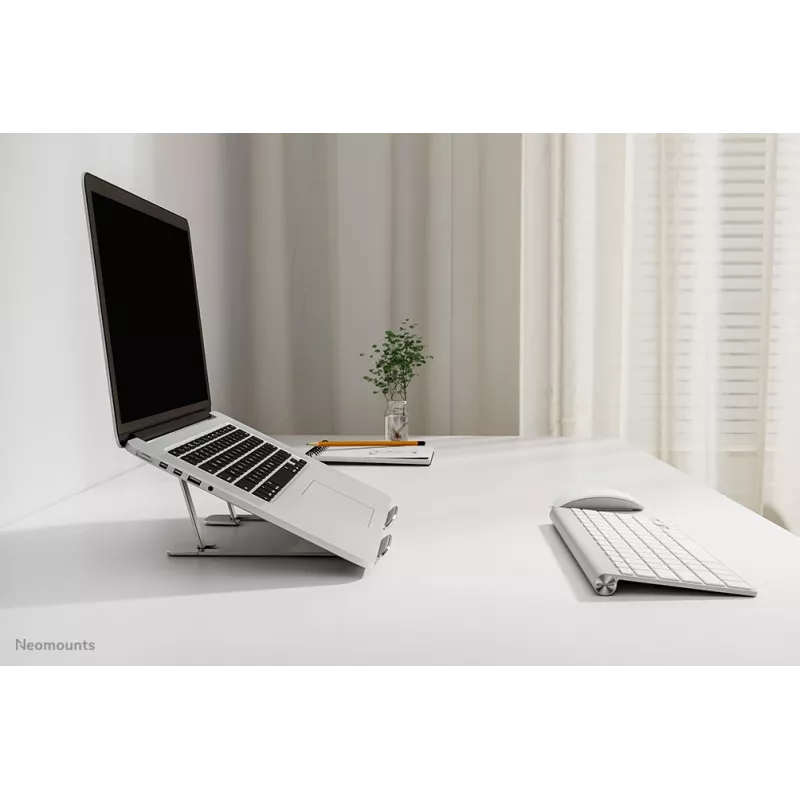 Neomounts NSLS085SILVER Βάση laptop 10–17 ίντσες – αναδιπλούμενη – συμπαγής – universal