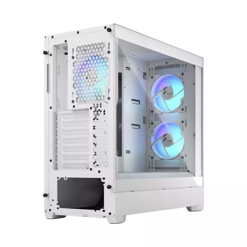FRACTAL DESIGN Pop Air RGB Λευκό Tg Clear Tint