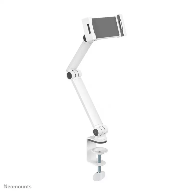 Neomounts DS15-545WH1 Βάση tablet με σφιγκτήρα γραφείου 4,7-12,9 ίντσες - universal - full motion
