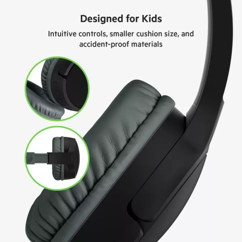 BELKIN Headset Kids - Soundform Kids - Stereo - μαύρο