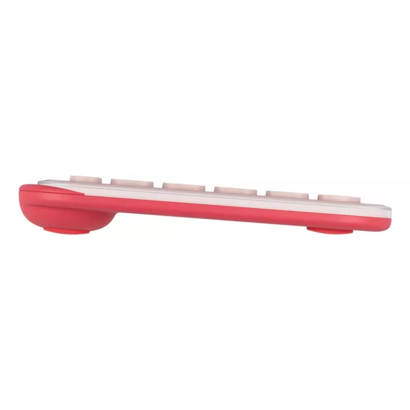 LOGITECH Ασύρματο Πληκτρολόγιο - Pop Icon Keys - Rose & Off White Qwerty Uk