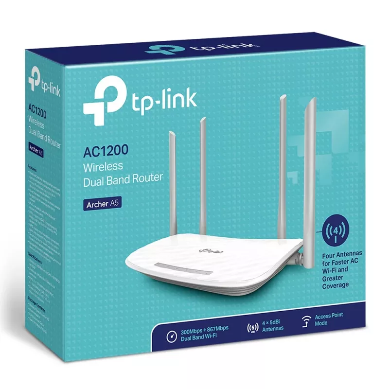 TP-Link AC1200 Dualband Ασύρματο Router