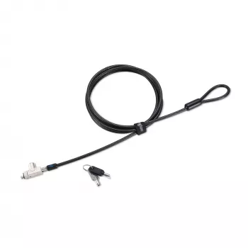 Kensington λεπτό N17 2.0 Keyed Laptop Lock για σχισμές σφήνας - Master Keyed
