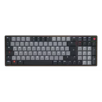CHERRY KW 550 MX LP πληκτρολόγιο γραφείου/σπιτιού USB + Bluetooth QWERTZ γερμανικό μαύρο