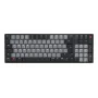 CHERRY KW 550 MX LP πληκτρολόγιο γραφείου/σπιτιού USB + Bluetooth QWERTZ γερμανικό μαύρο