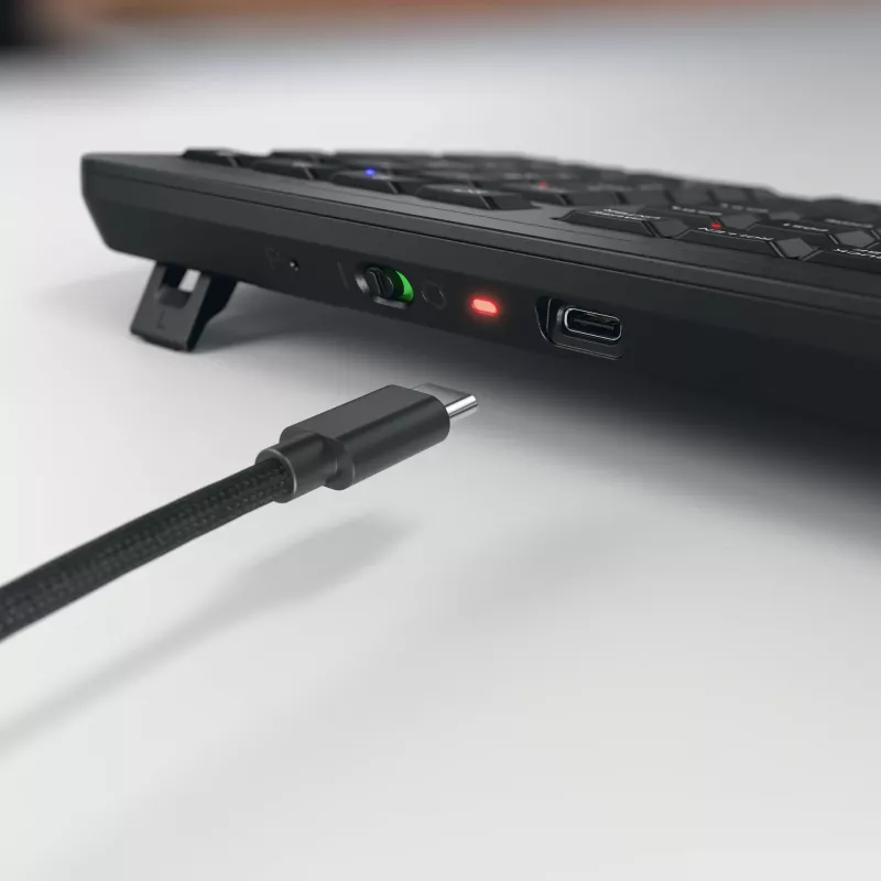 CHERRY Stream Ultimate πληκτρολόγιο γραφείου/σπιτιού USB + RF Wireless + Bluetooth QWERTZ γερμανικό μαύρο