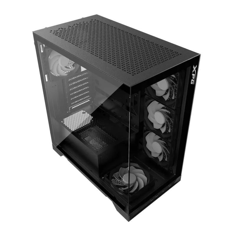 XPG INVADER X Mid-Tower μαύρο, Midi Tower, PC, μαύρο, ATX, micro ATX, Mini-ITX, SPCC, 17,5 cm