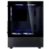 XPG Invader X Mini κουτί υπολογιστή Midi Tower, ATX/Micro-ATX/Mini-ITX, ψημένο γυαλί, 5 ανεμιστήρες ARGB 120 mm, USB-C, χωρίς τροφοδοτικό, μαύρο