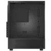 XPG Invader X Mini κουτί υπολογιστή Midi Tower, ATX/Micro-ATX/Mini-ITX, ψημένο γυαλί, 5 ανεμιστήρες ARGB 120 mm, USB-C, χωρίς τροφοδοτικό, μαύρο