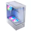 XPG Invader X Mini κουτί υπολογιστή Midi Tower, ATX/Micro-ATX/Mini-ITX, γυάλινα πάνελ, 5 ανεμιστήρες ARGB 120 mm, USB-C, χωρίς τροφοδοτικό, λευκό