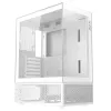 XPG Invader X Mini κουτί υπολογιστή Midi Tower, ATX/Micro-ATX/Mini-ITX, γυάλινα πάνελ, 5 ανεμιστήρες ARGB 120 mm, USB-C, χωρίς τροφοδοτικό, λευκό